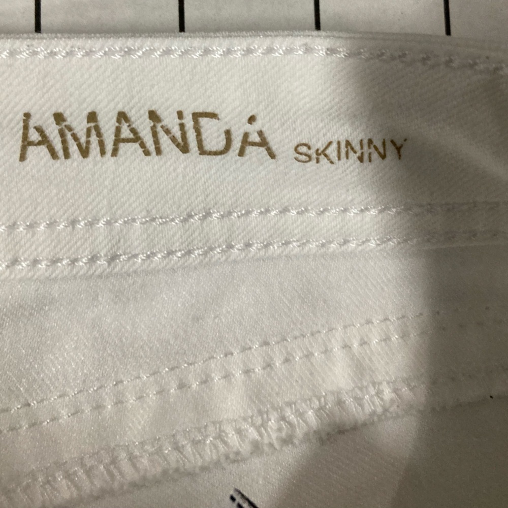 DL1961 Women’s Size‎ 28 White Amanda Skinny Jeans - Picture 5 of 11